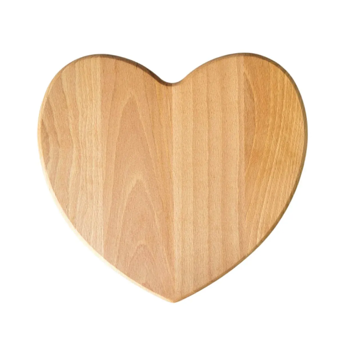 Heart-Shaped Cutting Board – Beechwood — photo 1